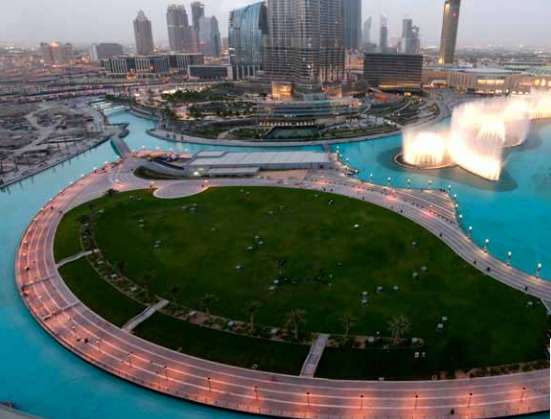 حديقة برج بارك دبي